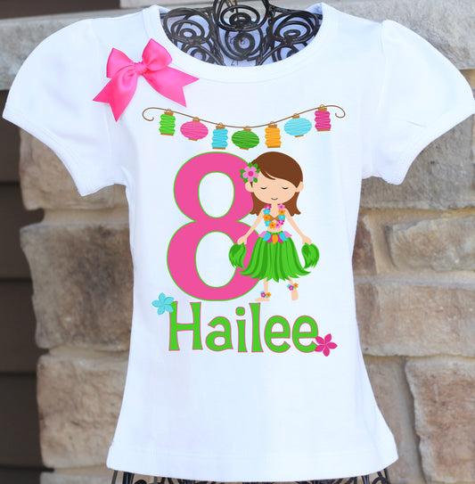 Hawaiian Luau Birthday shirt