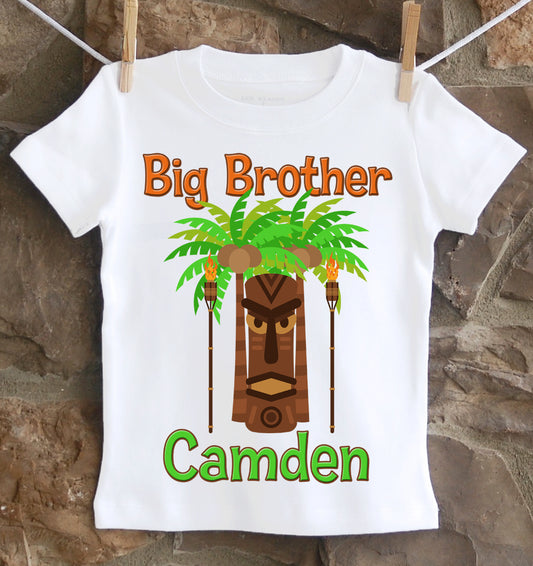 Hawaiian Luau Brother Shirt