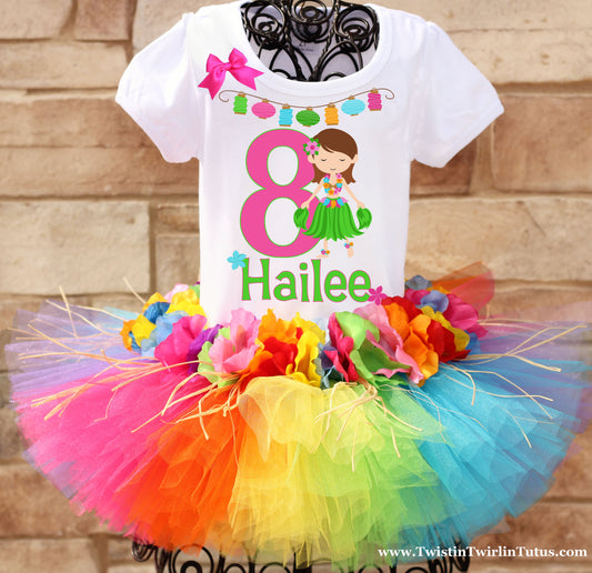 Hawaiian Luau birthday tutu outfit