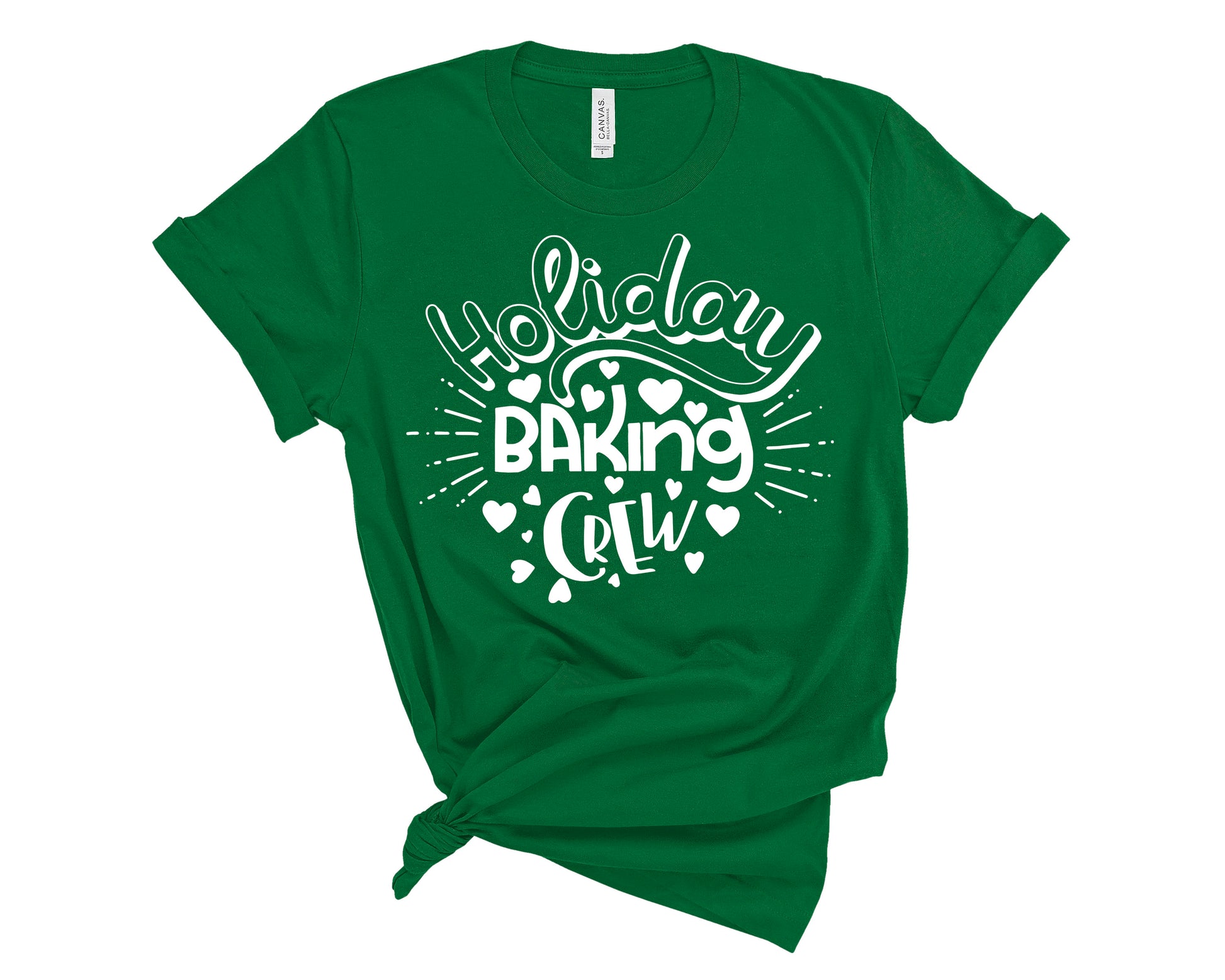 holiday baking crew shirt