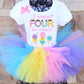 Ice Cream birthday tutu outfit