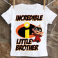 Incredibles brother bithday shirt