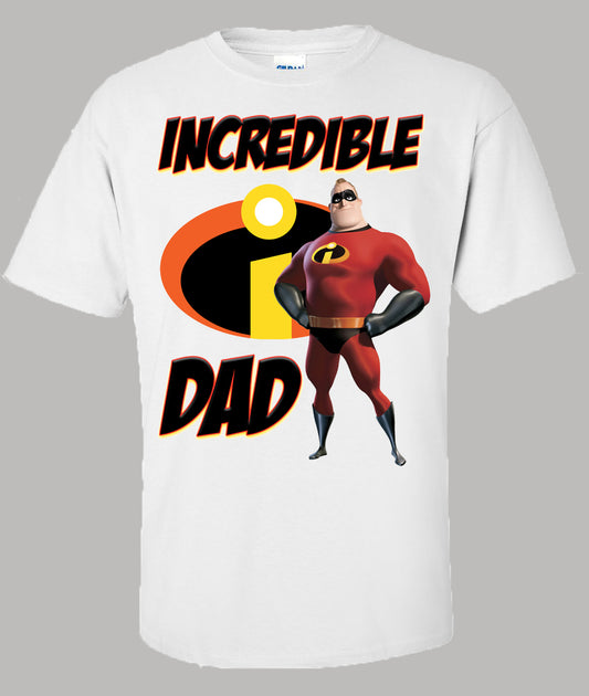 Incredibles Dad birthday shirt