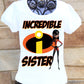 Incredibles Sister Shirt