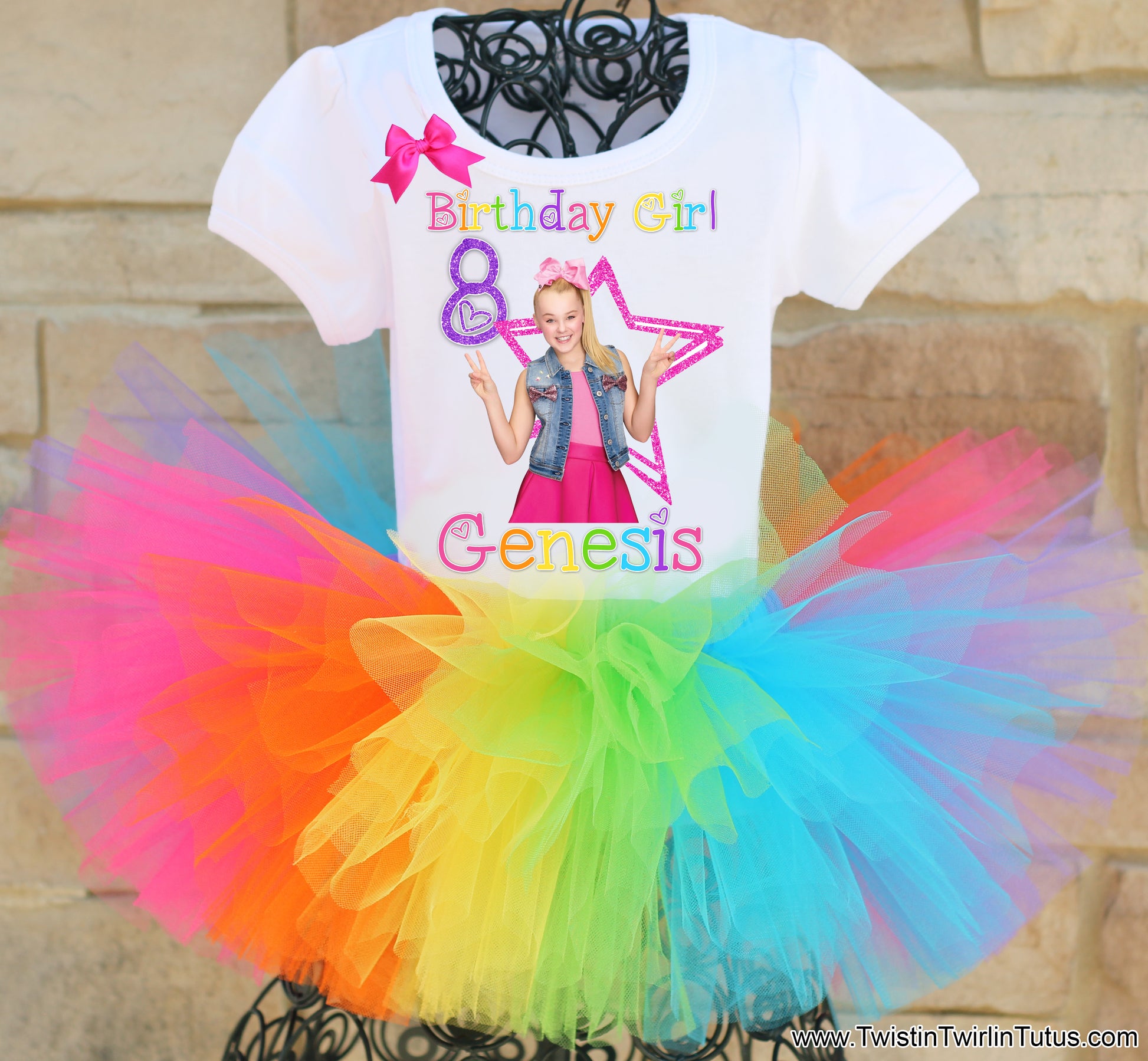 JoJo Siwa Birthday Tutu Outfit
