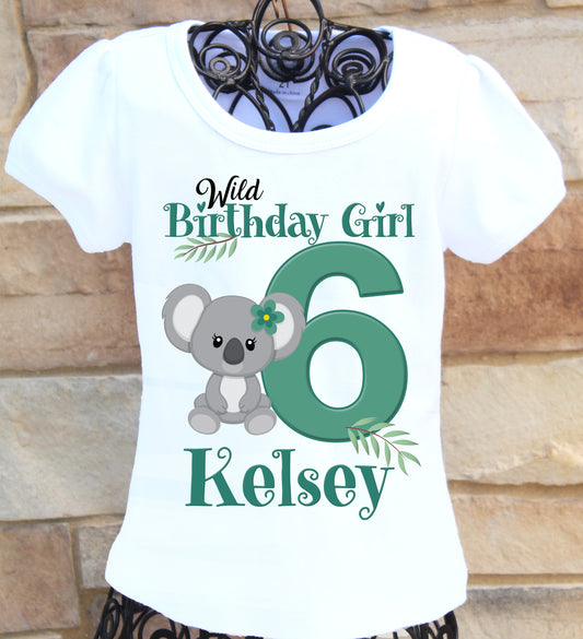 Koala birthday shirt