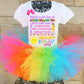 Last day of school tutu outfit
