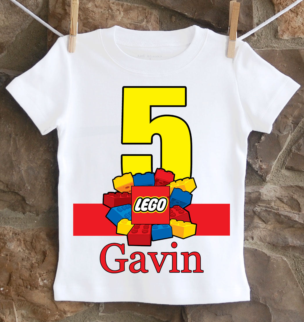 Lego Birthday Shirt