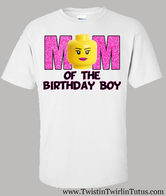 Lego mom birthday shirt
