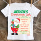 Boys Christmas Shirt Letter to Santa