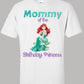 Little Mermaid Mommy Shirt
