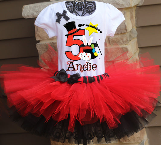 Magic Show Birthday tutu Outfit