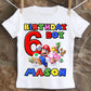 mario birthday boy shirt