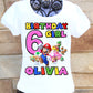 Mario birthday girl shirt