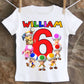 Mario Toads Birthday Shirt