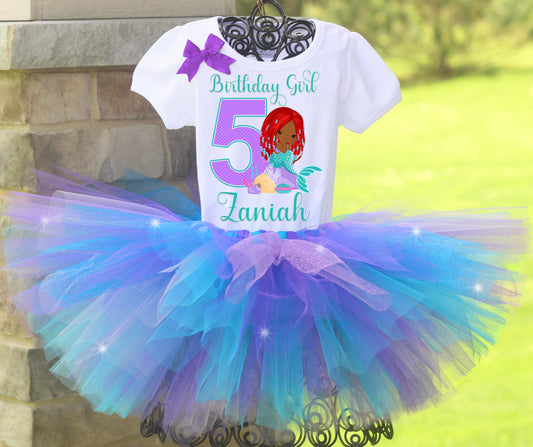 Mermaid Birthday Tutu Outfit