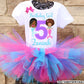 Mermaid Birthday Tutu outfit