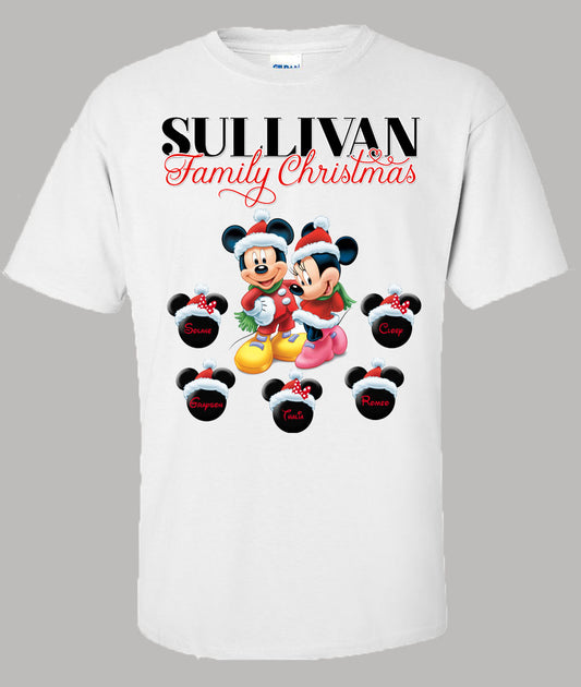Mickey Family Christmas Shirt