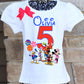 Mickey and Friends birthday shirt
