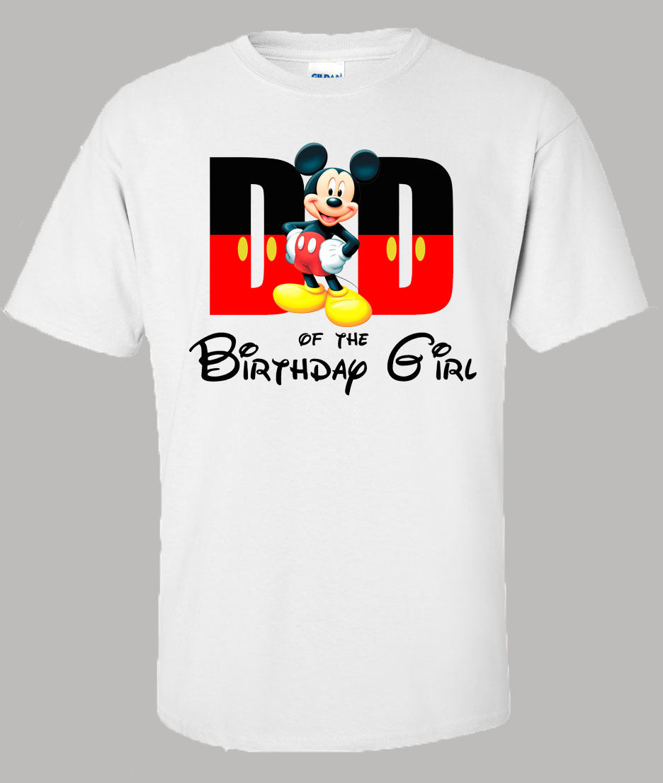 Mickey Birthday Dad shirt