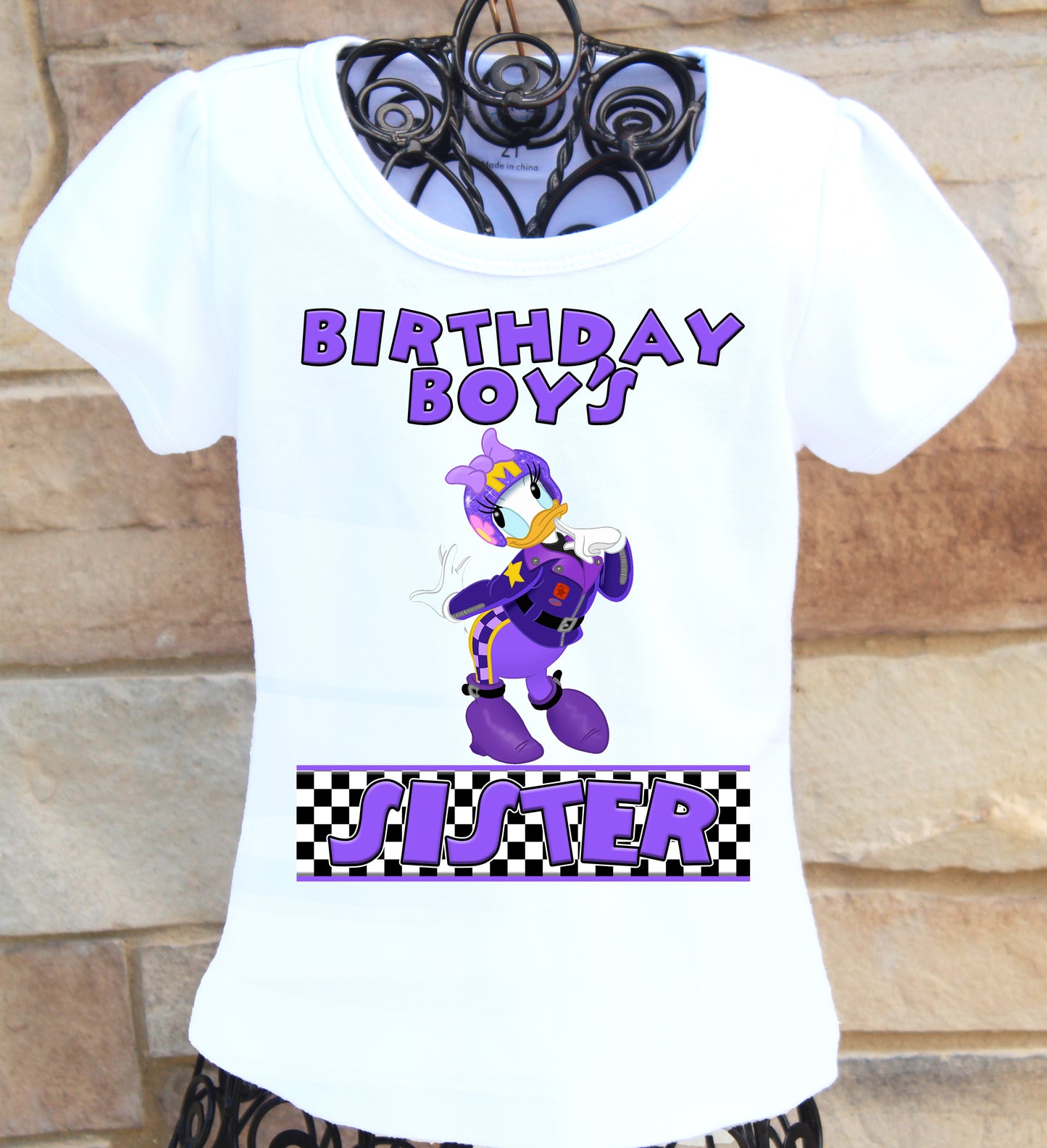 Mickey and the Roadster Racers Sister birthday shirt