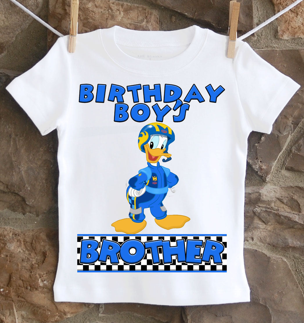 Mickey and the Roadster Racers Brother Birthday Shirt