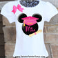 Minnie graduation shirt