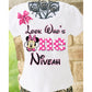 Minnie Mouse First Birthday shirt