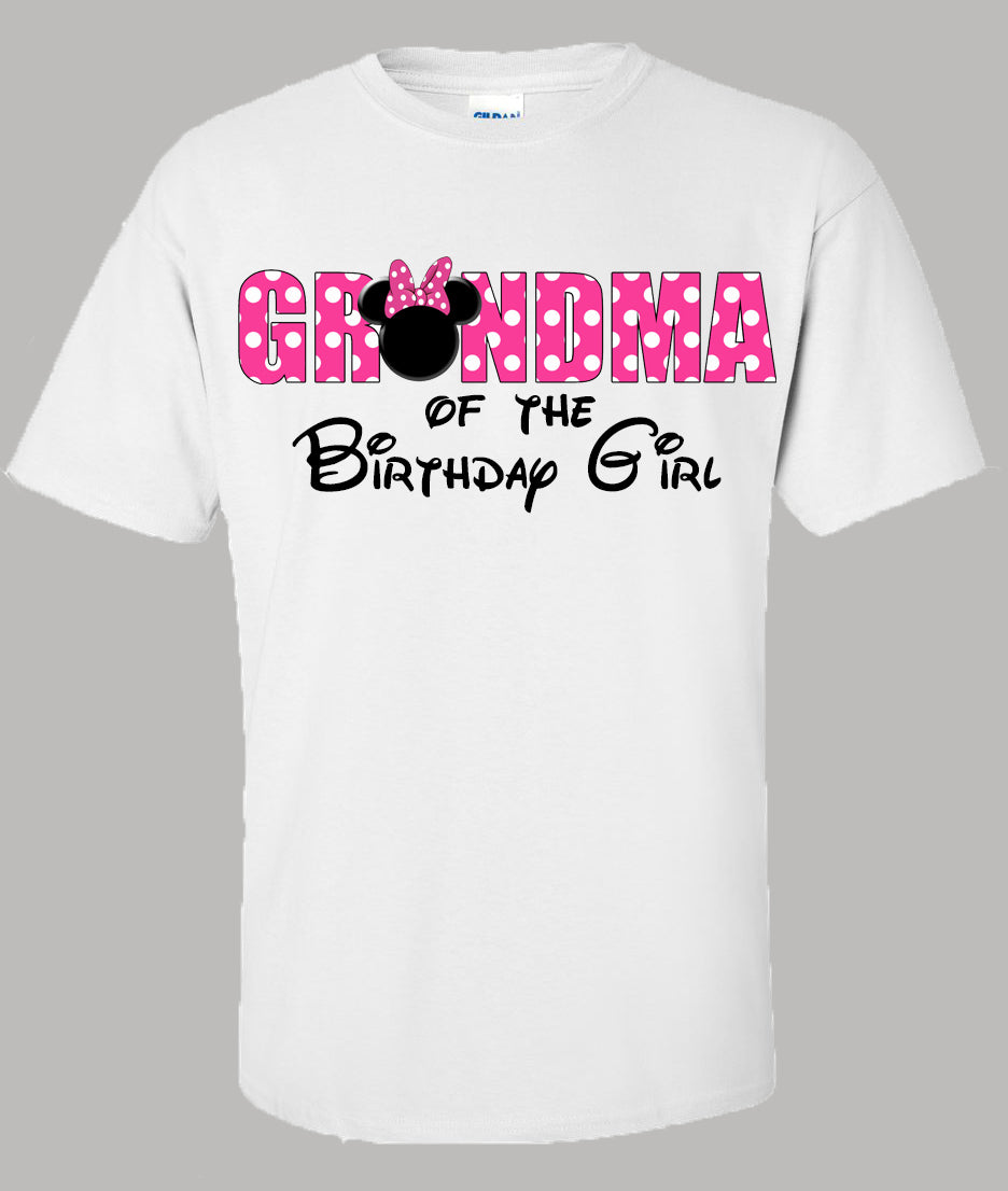 Minnie Mouse Grandma shirt