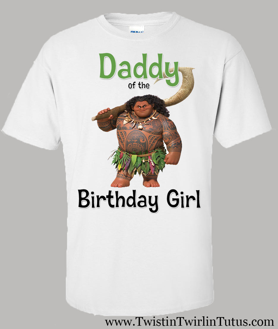 Maui dad birthday shirt