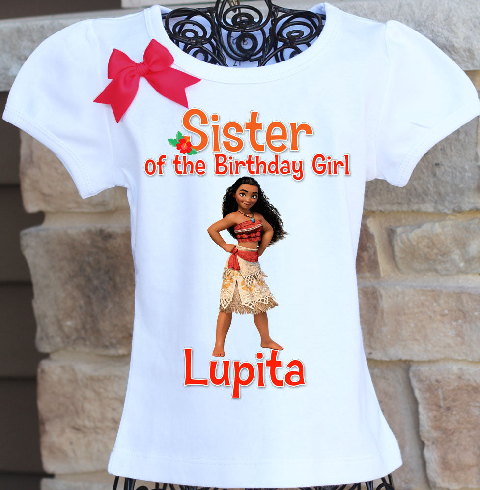 Moana Sister Shirt