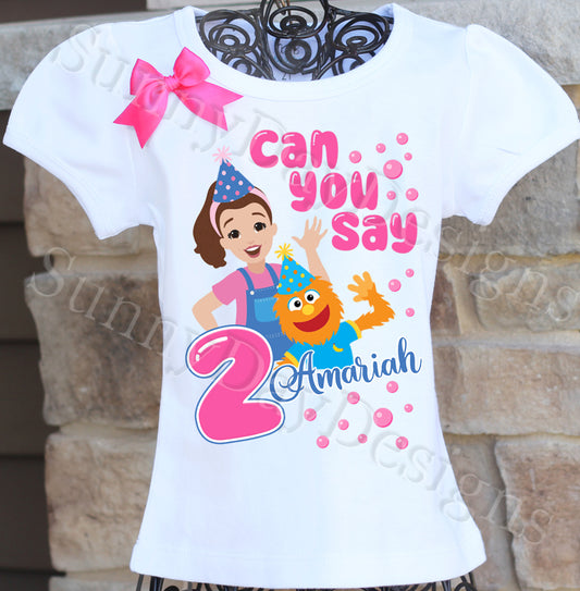 Ms. rachel birthday shirt

