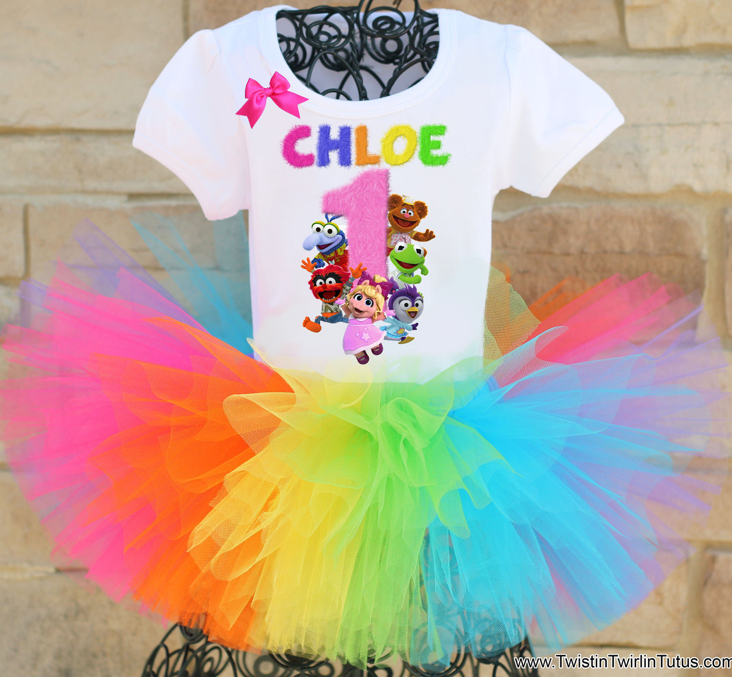 Muppet Babies Birthday Tutu Outfit
