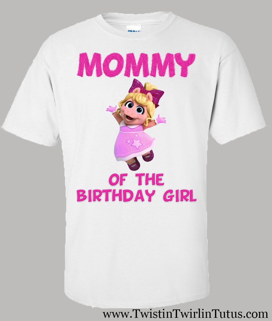 Muppet Babies Mommy Birthday Shirt