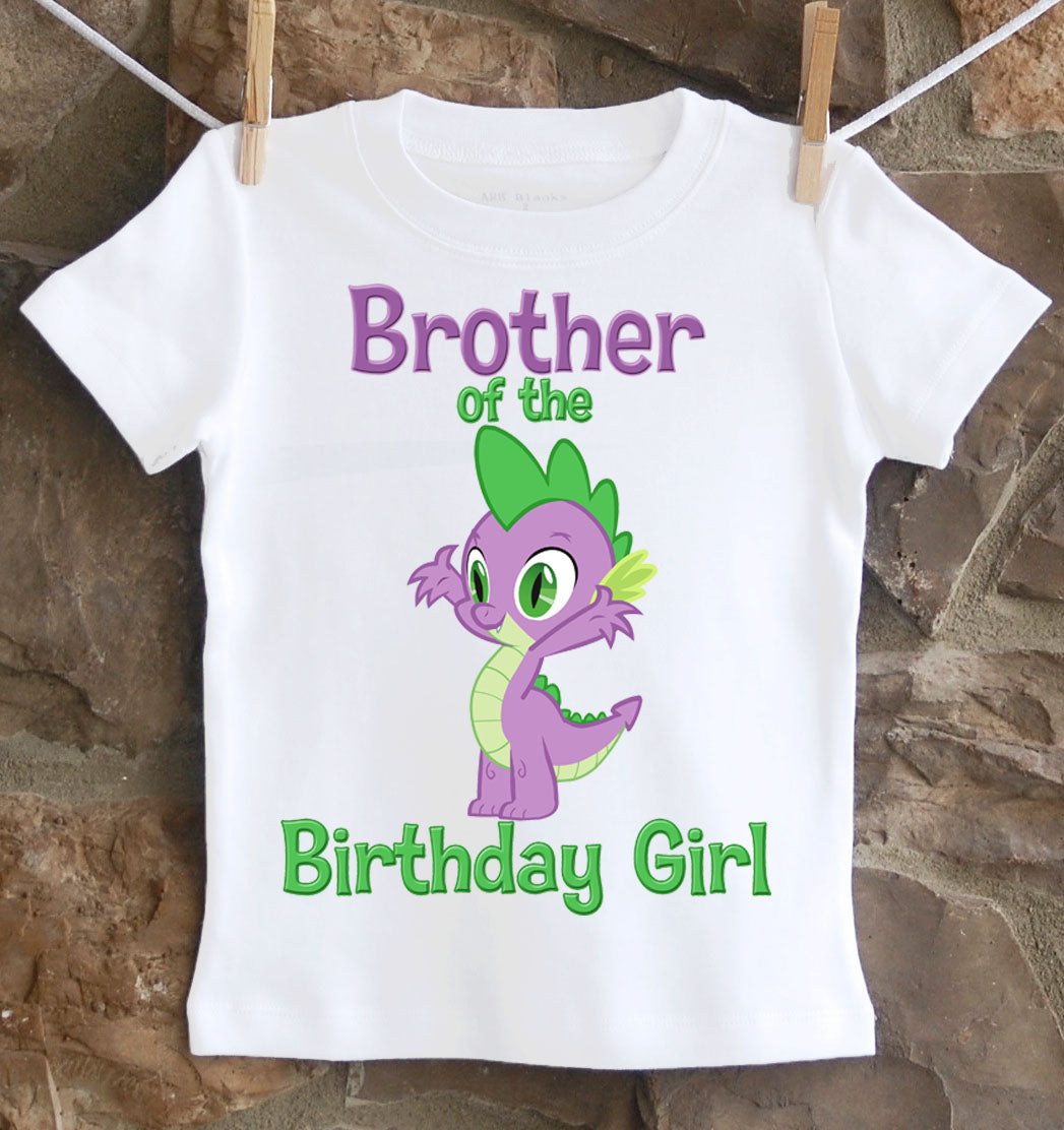 My Little pOny spike brother shirt