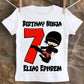 Ninja birthday shirt 