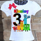 Number Blocks Birthday Shirt