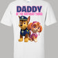 Skye and Chase Birthday Shirt for Dad
