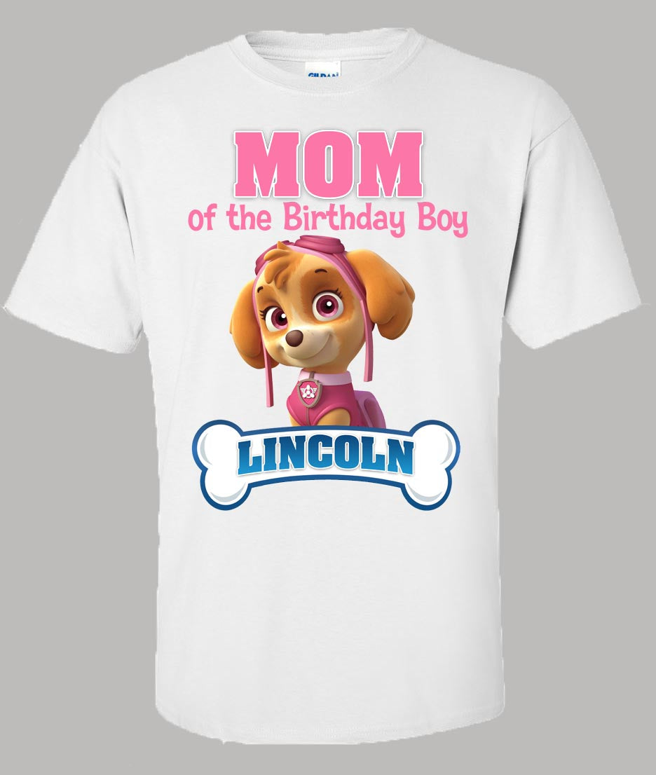 Paw Patrol Mom Shirt