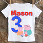 Peppa Pig Birthday Shirt for boys