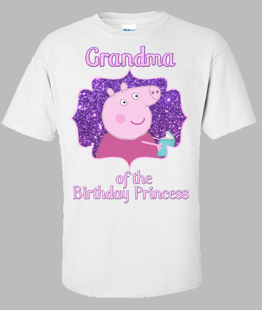 Peppa Grandma Pig Birthday shirt