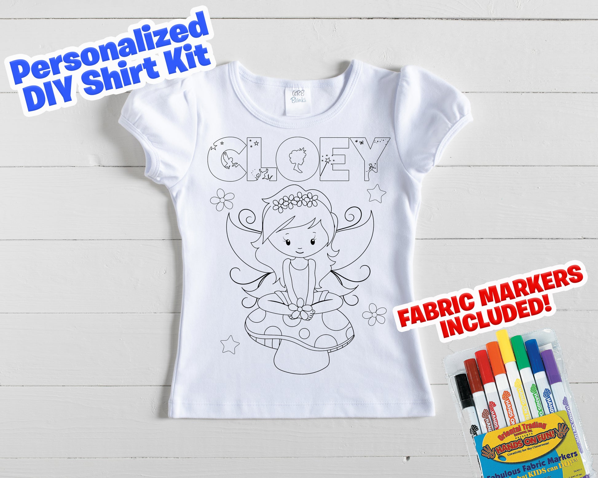 Personalized create my own fairy shirt