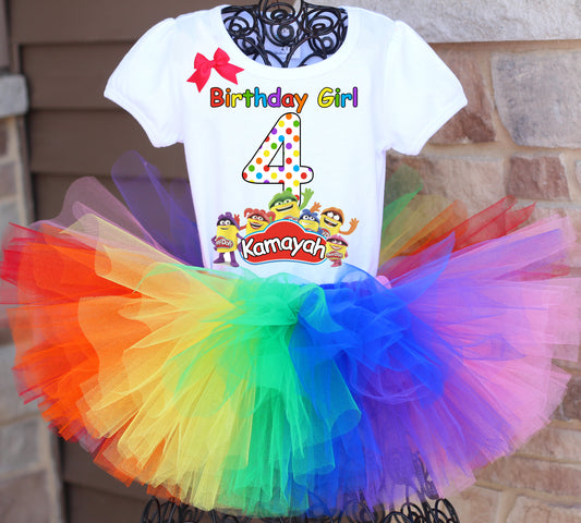 Play doh birthday tutu outfit