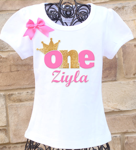 Princess birthday shirt