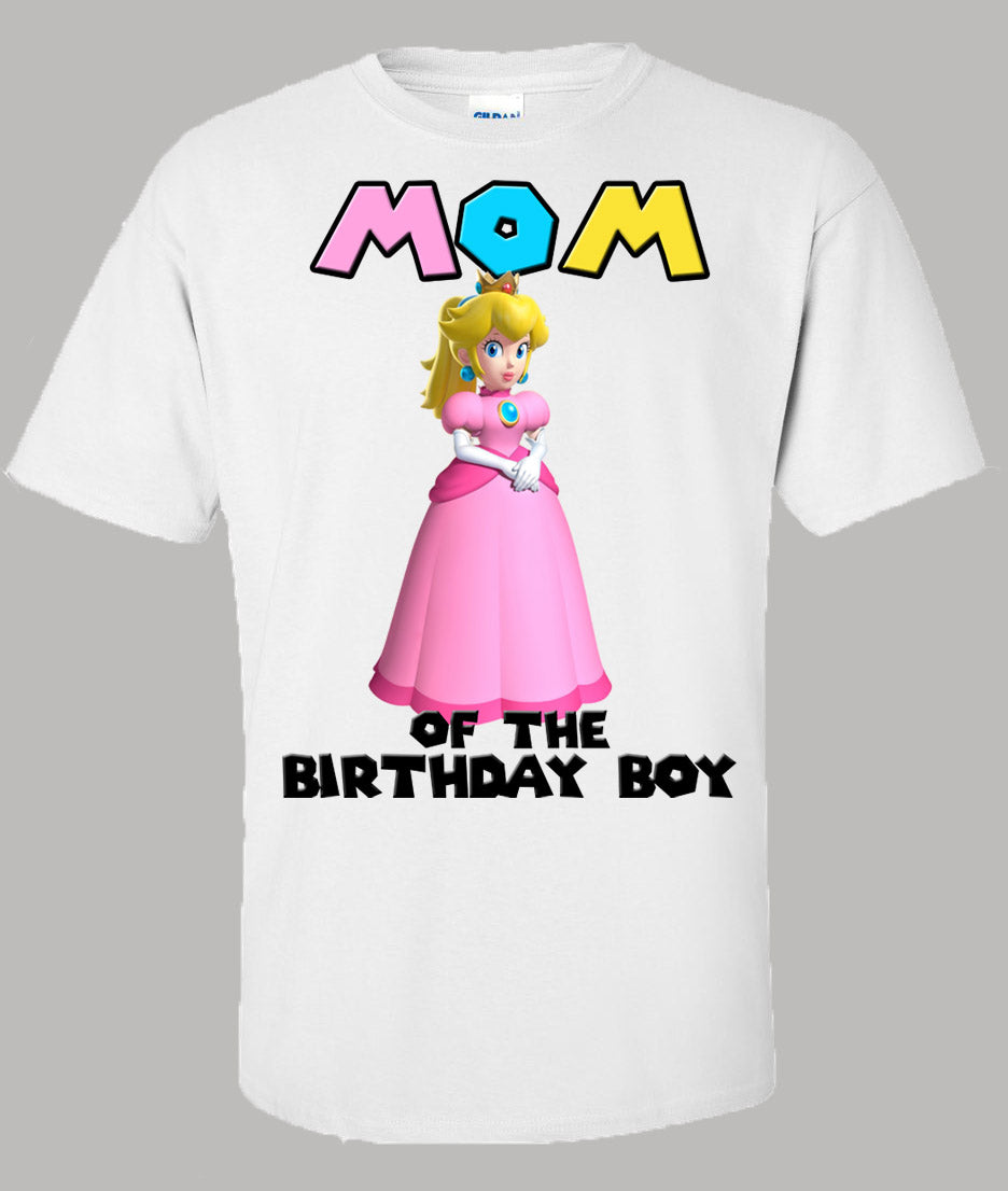 princess peach mom shirt