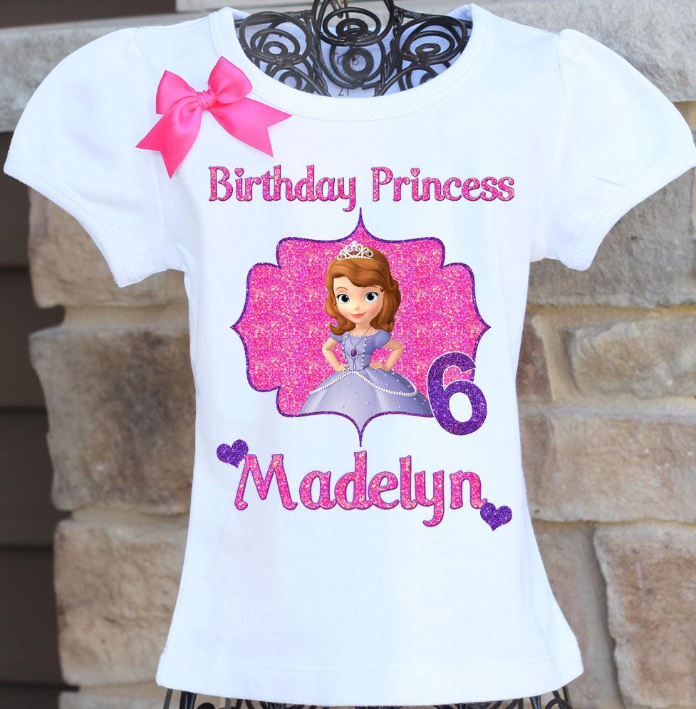 Princess Sofia the First Birthday shirt