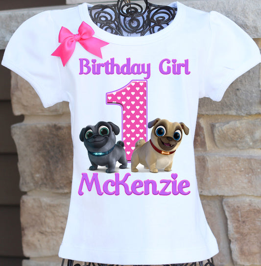 Puppy dog pals birthday shirt