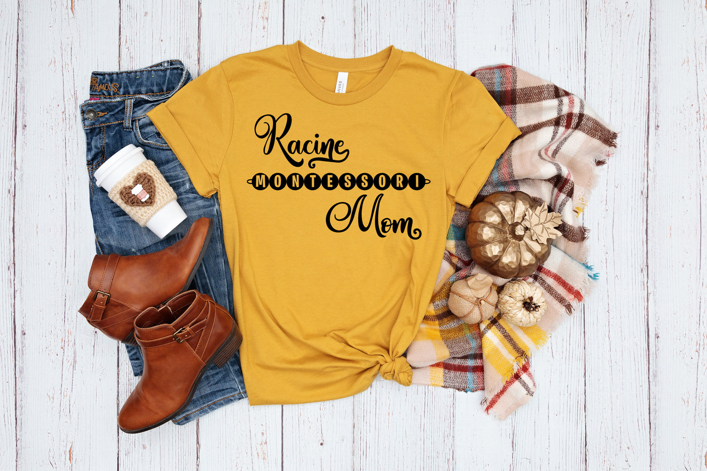 Racine Montessori Mom Shirt