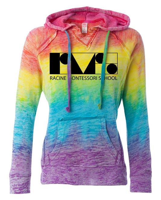 Racine Montessori Hoodie - Rainbow