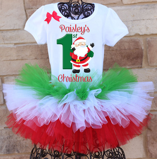 Christmas tutu outfit